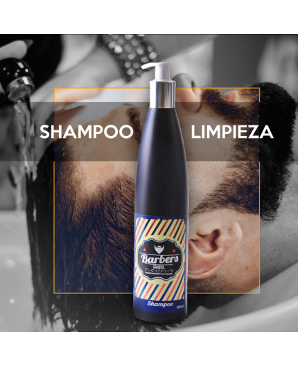 Shampoo Limpieza Profunda Barbers Original 500ml