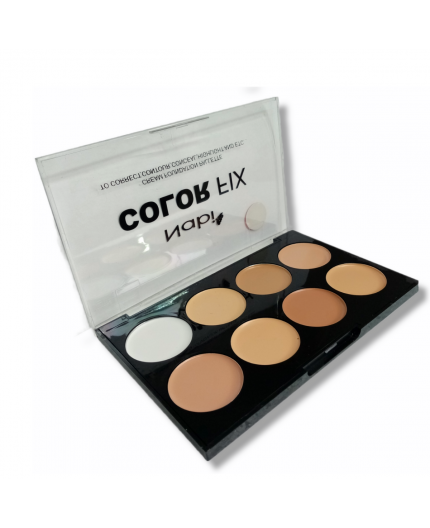 Paleta De Correctores En Crema Nabi Color FX Paleta De Correctores En Crema Nabi Color FX