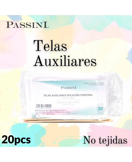 Telas Auxiliares Para Cera y Miel No Tejidas Passini 20 Pzs