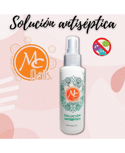 Solución Antiséptica 120ml Mc Nails