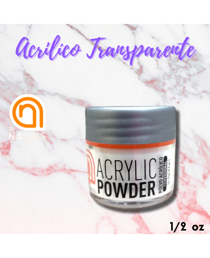 Polvo Acrílico Transparente 1/2oz Na Nails