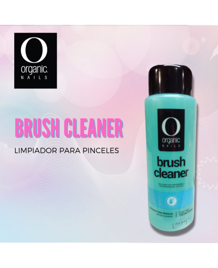 Brush Cleaner / Limpiador De Pinceles Organic nails Cleaner 120ml