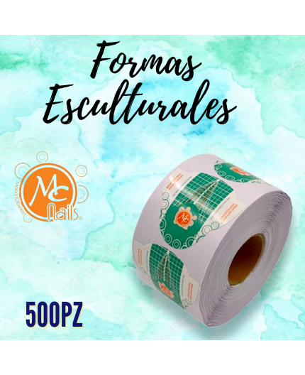 Rollo De Formas Esculturales 500PZ Mc Nails