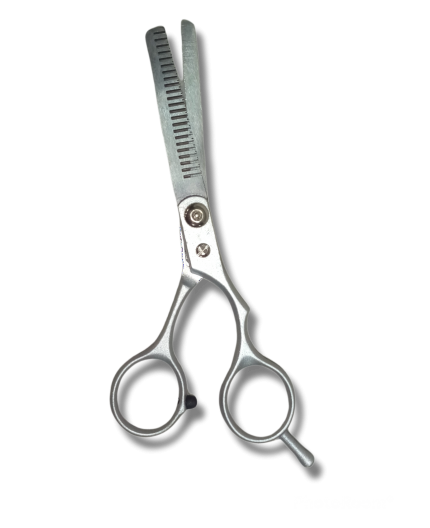 TIJERA ENTRESAQUE KIQUE PlATEADA OM-0055