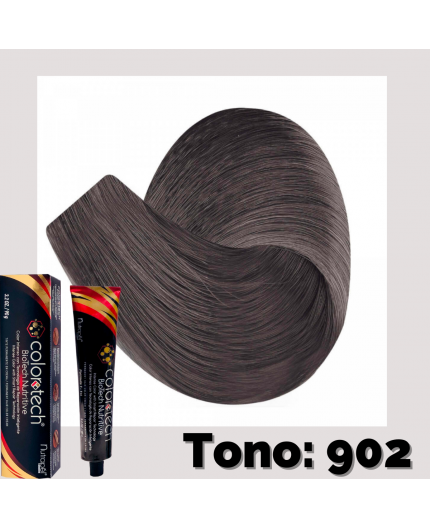 Color Tech Tinte Tono 902 Rubio Nacarado Ultra Aclarante Tubo 90g